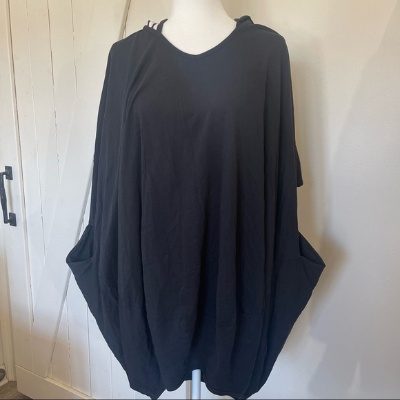 Y-3 adidas yohji yamamoto cape poncho hoodie sweater small